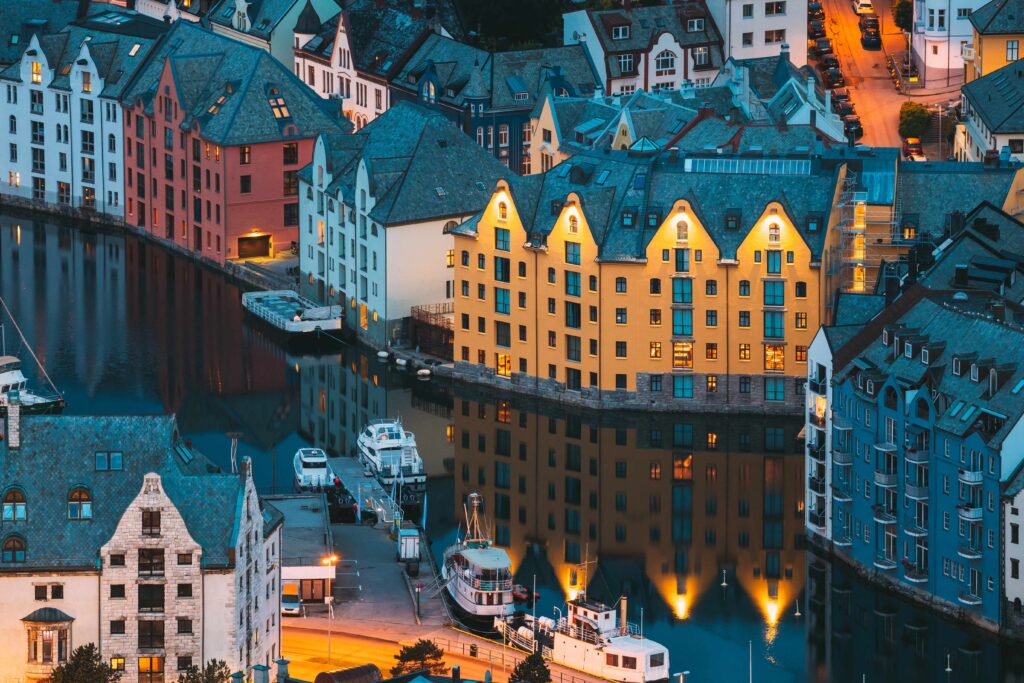 Norway Itinerary: 7 Days of Wild Roads, Deep Silence, and A Sky That Never Ends 5 alesund norway 1 compressed