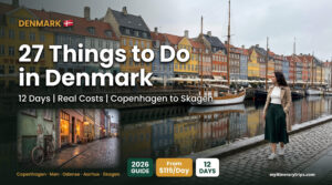 Real costs, honest reviews & 27 best things to do in Denmark from a traveler who spent 12 days there. Copenhagen to Aarhus, budgets included.